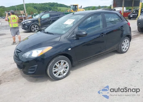 2013 Mazda Mazda2 Sport из США, поврежденный, VIN JM1DE1KZ4D0164135